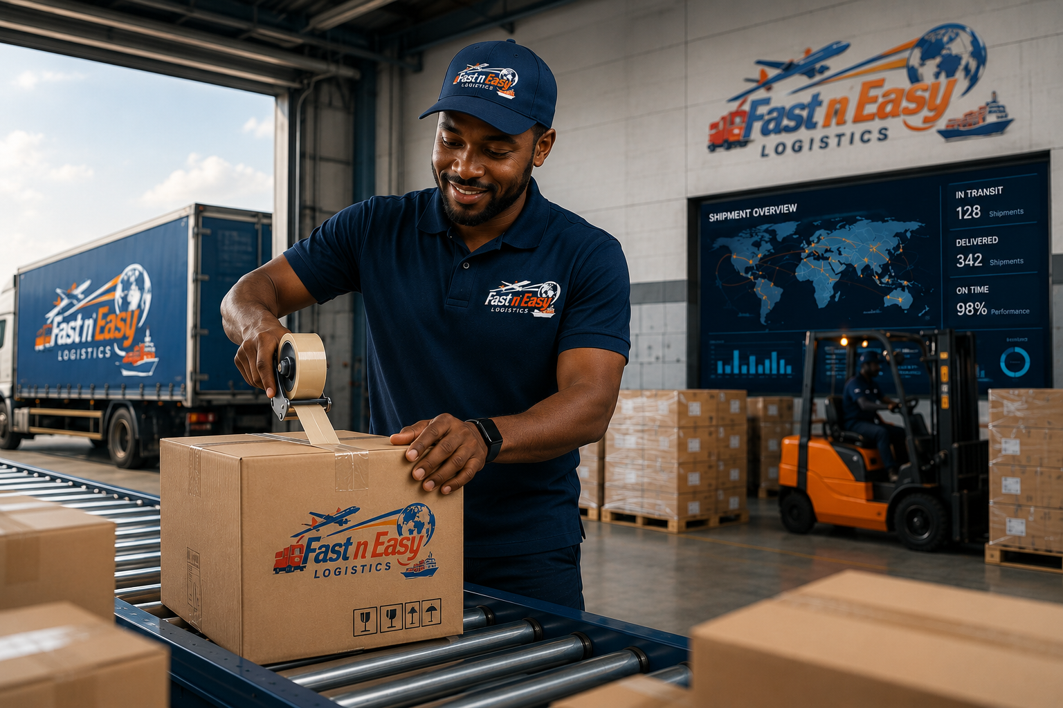 Fast n Easy Logistics warehouse